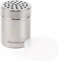 Quttin kruidenpotje met deksel RVS zilver