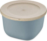 Koziol - Vershouddoos, Kom met Deksel, 1 L, Natuur Bloemen Blauw, Organic Bio-Circular - Koziol Connect Box