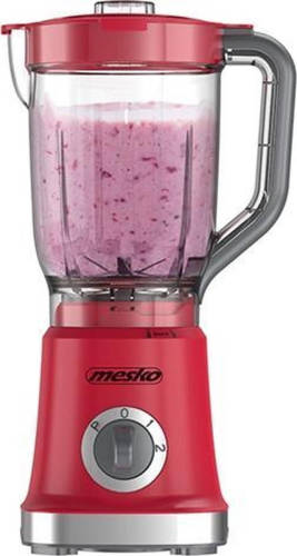 Blender 1,8 liter - rood MS 4079r Mesko