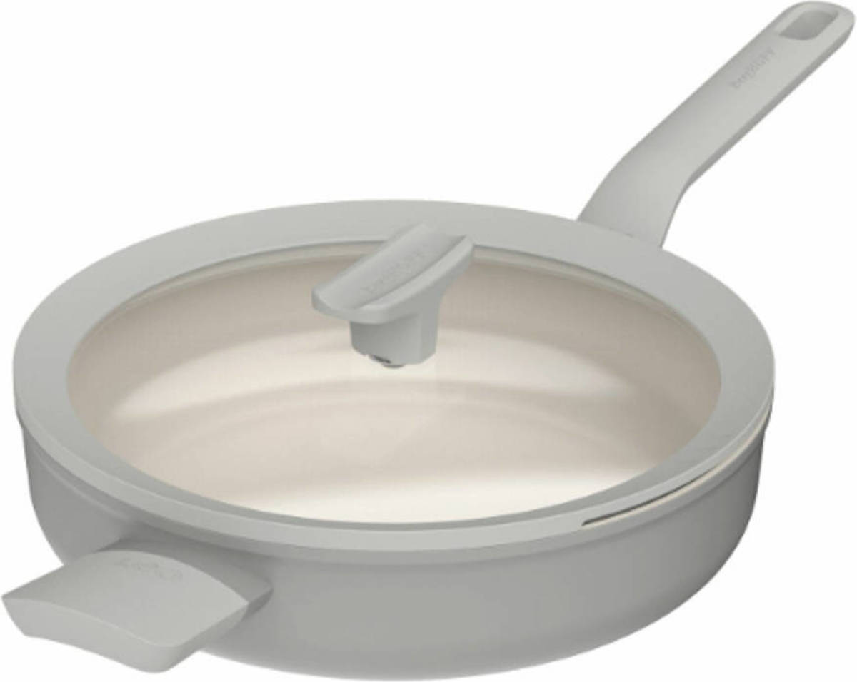 Balance Hapjespan met Steel, 26 cm, 2.9 L, Moonmist, Gerecycled Aluminium - Berghoff Leo Line
