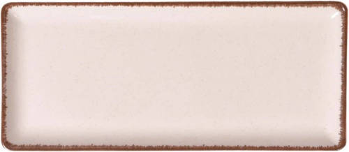 Senza Mikos Tapas bord - 35x15 CM - Beige