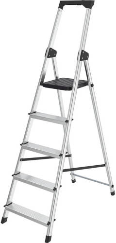 IVOL Ladder / Huishoudtrap - Inklapbaar - 5 treden