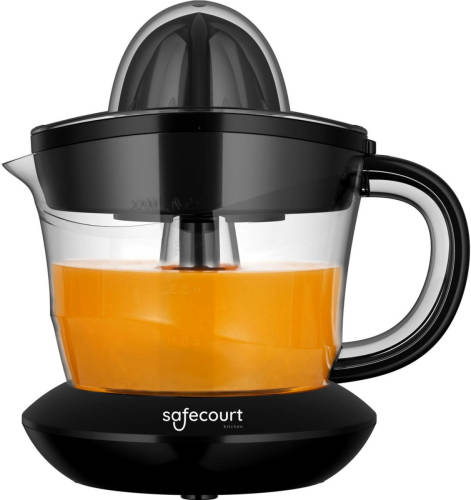 Safecourt Kitchen Citrus juicer - Elektrische Citruspers - Krachtige Pers voor Verse Citrussap - Zwart