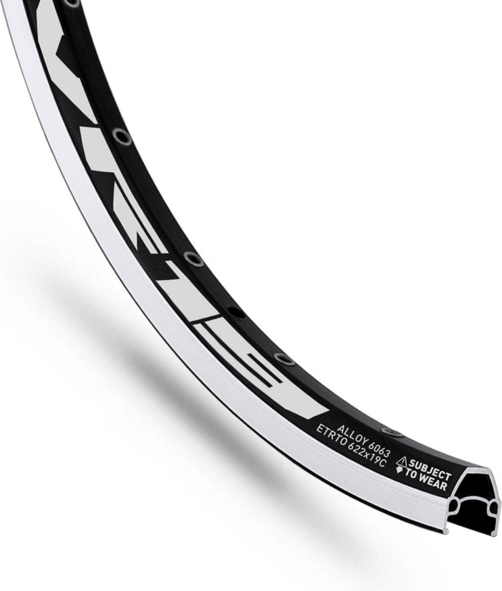 No brand Rodi Velg VR19 28"" (622 x 19C) aluminium 36 gaats zwart