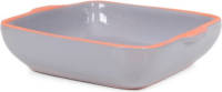 Senza Terracotta Ovenschaal - 23 x 23 x 6 CM - Grijs