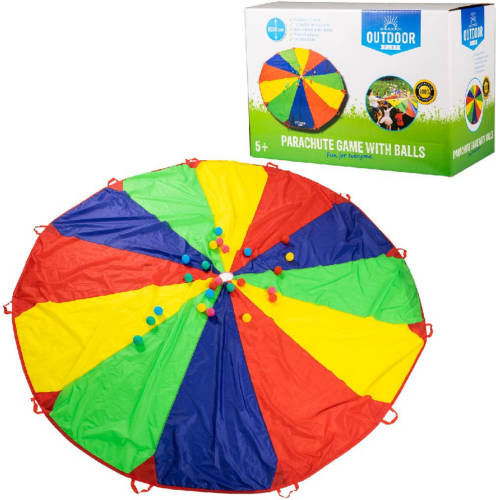 Outdoor Play Parachute with balls
