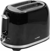 Lund Professional broodrooster - Toaster voor 2 sneetjes 850W zwart