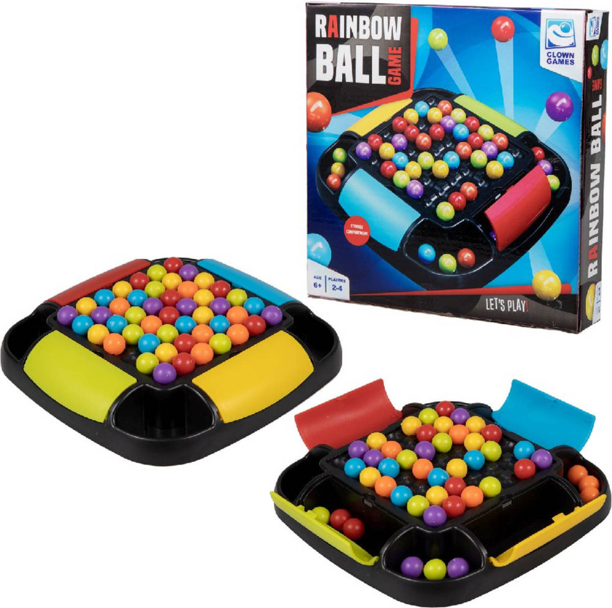 Clown Games Rainbow Ball Game Set