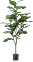Emerald Kunstplant vioolbladplant 120 cm