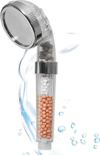 MediaShop Aquadon Shower Hero - Waterbesparende Douchekop met natuurlijke Minerale parels