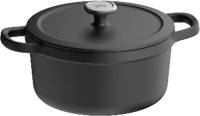 Graphite Braadpan, 26 cm, 5.7 L, Zwart, Gietijzer - Berghoff Leo Line