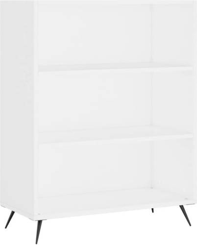 VidaXL Boekenkast 69,5x32,5x90 cm bewerkt hout wit