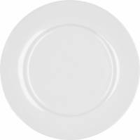Eetbord Bidasoa Glacial Ala Ancha Wit Keramisch Ø 27 cm 27 cm (4 Stuks) (Pack 4x)