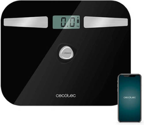Cecotec Digitale Personenweegschaal C0ecotec EcoPower 10200 Smart Healthy LCD Bluetooth 180 kg Zwart Eco-friendly