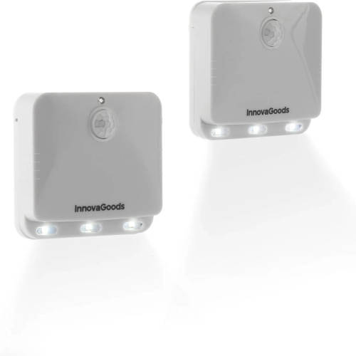 Innovagoods Led-lamp met Bewegingssector Lumtoo 2-stuks