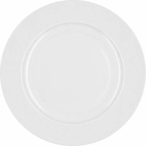 Eetbord Bidasoa Glacial Ala Ancha Wit Keramisch 25 cm (6 Stuks) (Pack 6x)