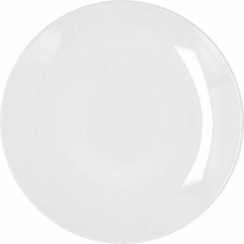 Eetbord Bidasoa Glacial Coupe Wit Keramisch Ø 21 cm (6 Stuks) (Pack 6x)