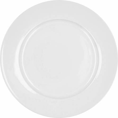 Eetbord Bidasoa Glacial Ala Ancha Wit Keramisch Ø 30 cm (4 Stuks) (Pack 4x)