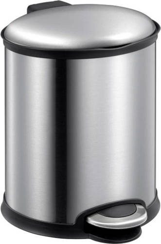 EKO - Ellipse pedaalemmer 6 ltr, EKO - Stainless steel Plastic - mat RVS