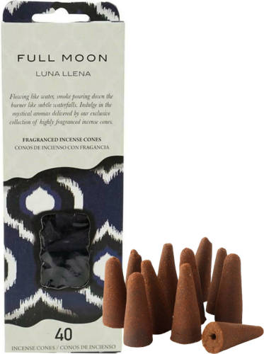 Flora Classique Wierookkegels Incense cones 40 stuks - Full Moon