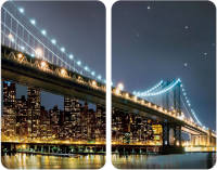 Snijplank Wenko Brooklyn Bridge 30 x 52 cm (2 Stuks)
