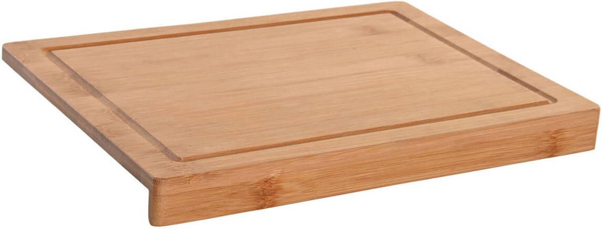 Snijplank DKD Home Decor Natuurlijk Bamboe Rechthoekig 33 x 24 x 3 cm