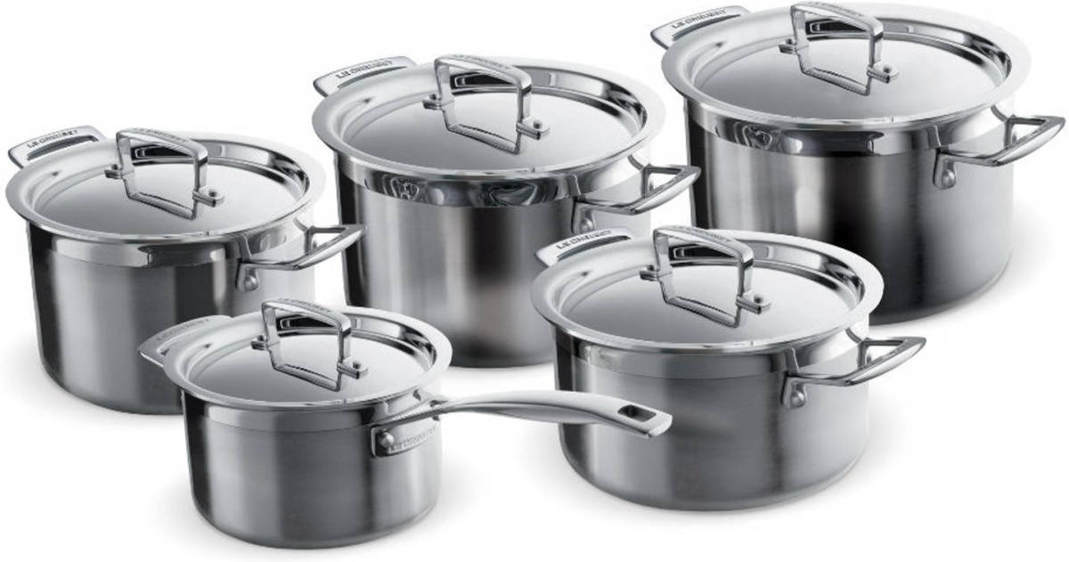Le Creuset Pannenset Magnetik 5-Delig