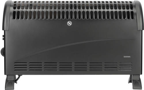Blokker BL-24303 convectorkachel zwart - 1500W
