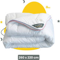 Sleep Comfy - Hotel Kwaliteit 4 Seizoenen Dekbed 260x220 cm - Anti Allergie Dekbed Met Twee Delen -Tweepersoons Dekbed