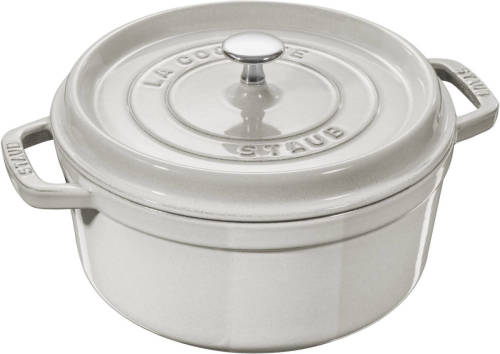 Staub Braadpan Cocotte White Truffle - ø 24 cm / 3.8 liter