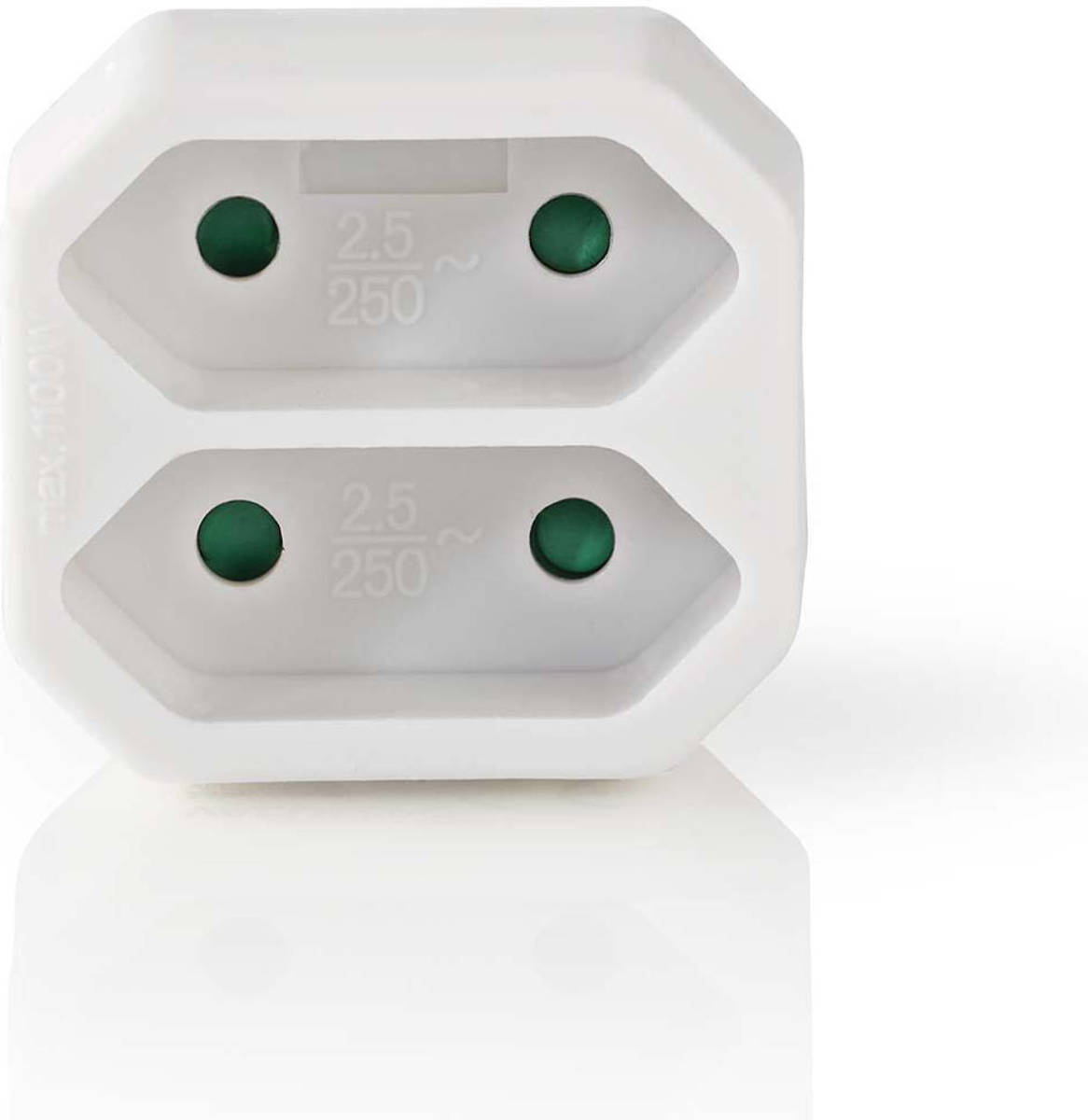 Nedis Stopcontact-Splitter - PSSPL200C1WT - Wit