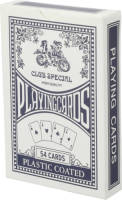 Cepewa Speelkaarten blauw 54 stuks - kaartspel - Poker - 6.5 x 9 cm - Kaartspel