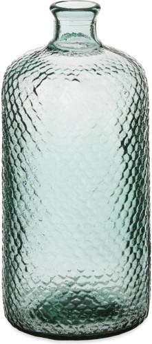 Giftdeco r Bloemenvaas Scubs - transparant - gerecycled glas - D19 x H42 cm - Vazen
