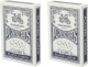 Cepewa Speelkaarten blauw 54 stuks - 2x - kaartspel - Poker - 6.5 x 9 cm - Kaartspel