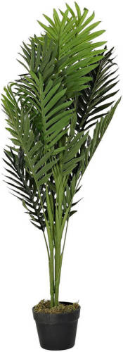 Items Kunstplant Tropische Palm in bloempot - Groen - 40 x 100 cm - Kunstplanten