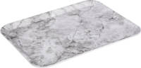 5five Dienblad/serveer tray Marble - Melamine - creme wit - 33 x 43 cm - Dienbladen
