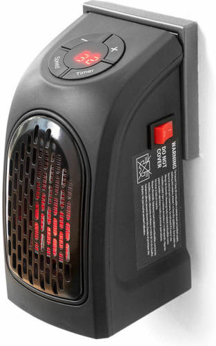 Draagbaar Minikacheltje voor in Stopcontact Heatpod Innovagoods 400 W