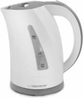 Waterkoker Esperanza EKK022 Wit Grijs Roestvrij staal Plastic 2200 W 1,7 L