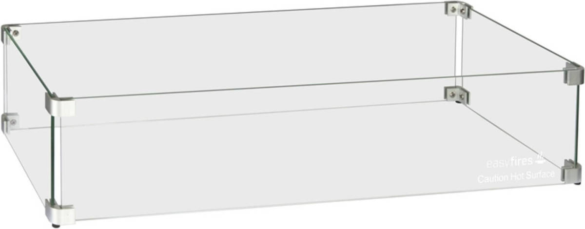 Easyfires - Glasombouw rechthoek klein