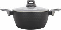 Kookpot Amercook Met deksel Zwart Aluminium (Ø 20 cm)