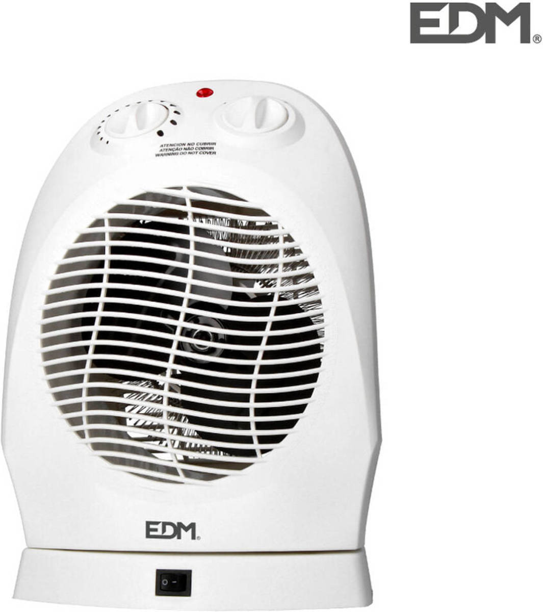 Verwarming EDM 07202 Wit 1000-2000 W