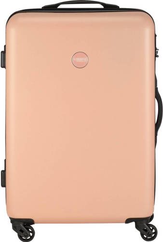 Princess Traveller PT01 Scale - Reiskoffer met geintegreerde weegschaal - Peony Pink - M - 66cm