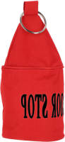 Esschert Design Esschert deurstopper Neon - 2,5 kg - canvas - rood - 13 x 13 x 28.5 cm - Deurstoppers