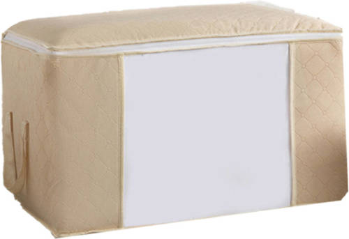 FLOKOO Opbergtas voor Kleding en Dekbed - Wit