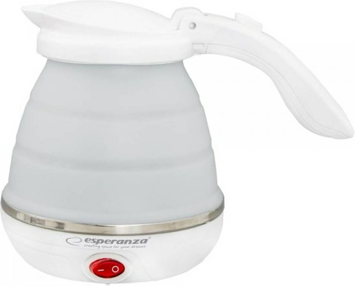 Waterkoker Esperanza EKK023 Wit Roestvrij staal Plastic 750 W 0,5 L