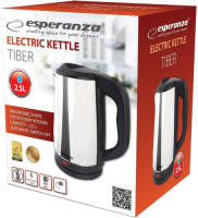Waterkoker Esperanza EKK036X Roestvrij staal 2200 W 2,5 L