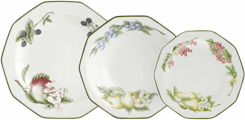 Serviesset Churchill Victorian Orchard Keramisch Porslin 18 Onderdelen