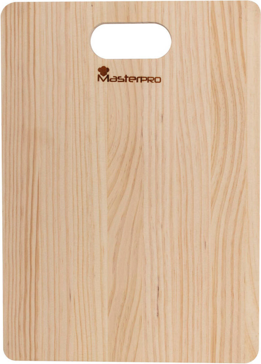 Snijplank MasterPro Natuurlijk 35 x 25 x 3 cm Dennenhout 35 cm