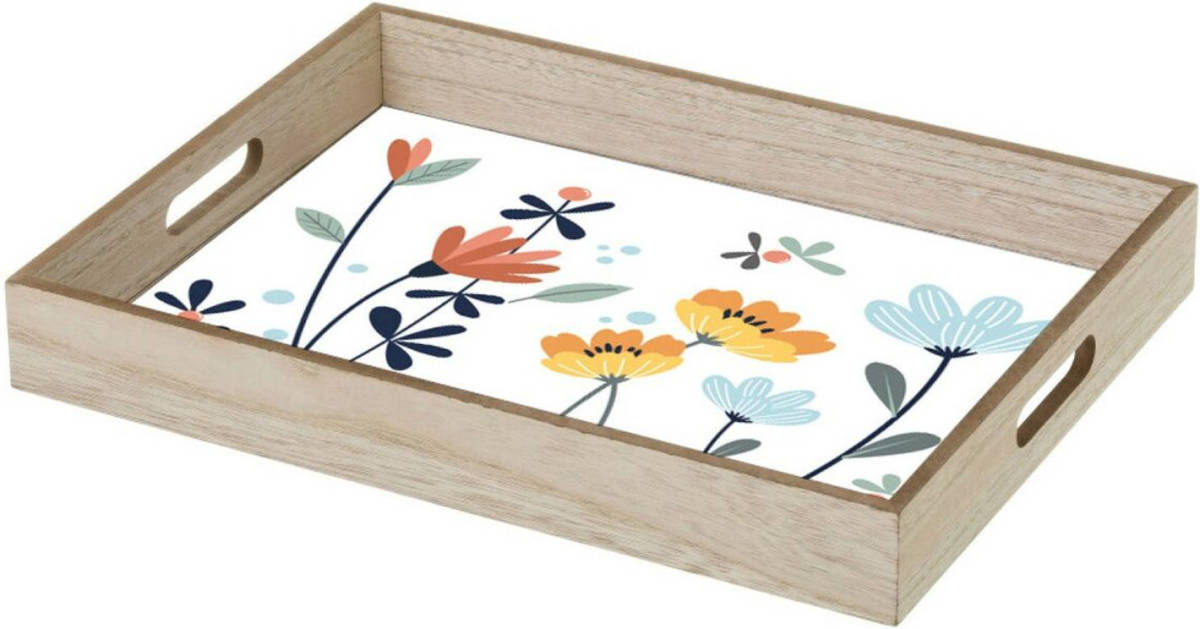Dienblad Versa Selene Hout MDF 30 x 5 x 45 cm