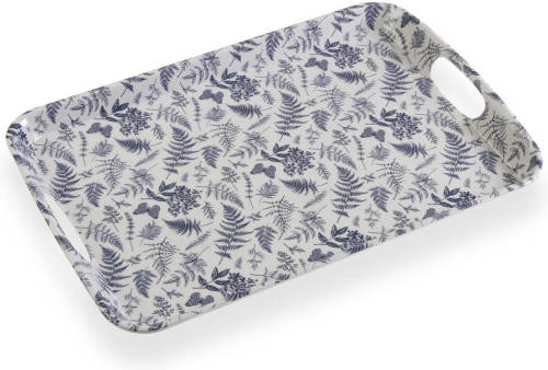 Dienblad Versa Lakens Blauw 31 x 3 x 46,2 cm Melamine